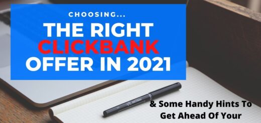 choosing the right clickbank offer